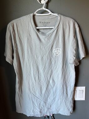 Ariat Short-Sleeve Crew T-Shirt - Light Gray